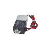 Normally Closed Pneumatic Aluminum Solenoid Valve DC12V 24V AC110V 220V Silent Oil-Free 1/4 "for Air Water Oil Compressor Valve(16mm,DC 12V)