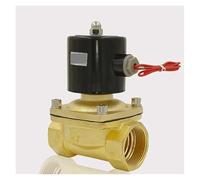 Normally Closed Solenoid 1/4" 3/8" 1/2" 3/4" 1" to 2" DN8/10/15/20/25/50 Pneumatic for Water Oil Air 12V 24V 220V(Dc12v,DN8)
