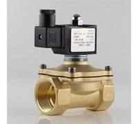 Normally Closed Solenoid Valve Water, IP65 Fully Enclosed Coil, AC220V DC12V DC24V, G3/8" G1/2" G3/4" G1 G1-1/4 G1-1/2