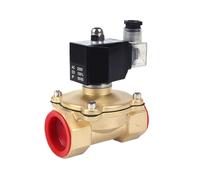 Normally Closed Solenoid Valve Water Valve, IP65 Fully Enclosed Coil, AC220V DC12V DC24V, G3/8" G1/2" G3/4" G1 G1-1/4 G1-1/2(DN25,24v)