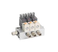 Normally Open 12V 24V Miniatureic Solenoid Valve Combination Positive Pressure Negative use 2/3 Way NO Valves(101-24v-4-no,8F)