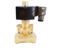 Normally Open 16bar Brass High Temperature Steam 2 Way Solenoid Electric Water Valve 3/8 1/2 Inch AC220V Orifice 15mm PTFE(1/2",AC110V)