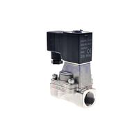 Normally Open High Temperature Steam Valve 7bar/100psi 2 Way Solenoid Stainless Steel SUS304 Water Valve 2 Inch PTFE(24V)