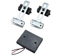 Normally Open Magnetic Limit Switch Controller for Electric Sliding Gate Opener Motor Automation Waterproof Metal Limiter Kit Black with Magnets Reliable Sensor for Secure for access Driveway Entrance