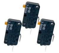 Normally Open Microswitch for Microwave Ovens 16A 125 / 250V 2 Pin | Microwave Oven Door Switches Replacement, Temperature Resistant for Kitchen Appliances, Easy to Use