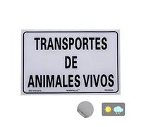 Normaluz RD20665 - Adhesive Sign Transport of Live Animals Vinyl Adhesive 20 x 30 cm