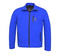 NORMAN Mens Full Zip Softshell Jacket Insulated Water Wind Resistant Thermal Linning Royal Blue (as8, alpha, x_l, regular, regular)