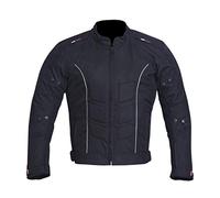 NORMAN Motorbike Motorcycle Waterproof Protection Jacket Armour Jacket Protective Jacket For Mens (as8, alpha, s, regular, regular, BLACK)