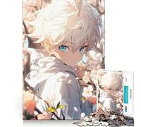 Norman Promise Neverland 1000 Pieces Jigsaw Puzzles for Adults Brain Challenge Toy Indoor Play Precise Cut Fine Art Piece (50x75cm)