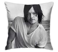 Norman Reedus Pillow Covers Daryl Dixon Double Sided Printing Pillow Cases Dorm Decor for Living Room Bedroom xcm( 45cm X 45cm
