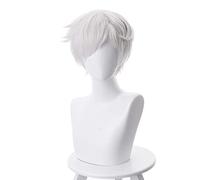Norman Short Wig Cosplay Costume Yakusoku no Neverland Heat Resistant Synthetic Hair The Promised Neverland Cosplay Wigs