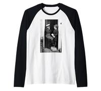 Norman Wisdom Comedian As Milkman in London 1972 Raglan Baseball Tee