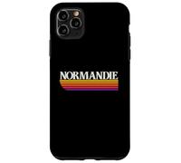Normandie France Retro Graphic - Normandy Case for iPhone 11 Pro Max