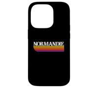Normandie France Retro Graphic - Normandy Case for iPhone 14 Pro