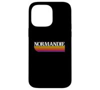 Normandie France Retro Graphic - Normandy Case for iPhone 14 Pro Max