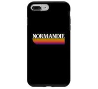 Normandie France Retro Graphic - Normandy Case for iPhone 7 Plus/8 Plus