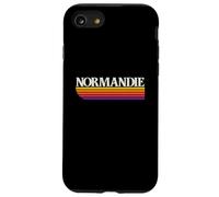 Normandie France Retro Graphic - Normandy Case for iPhone SE (2020) / 7/8