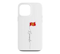 Normandy Flag, Yellow Lions, Men Women Normandy Case for iPhone 13 Pro Max