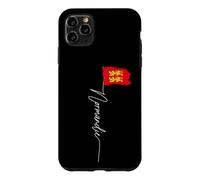 Normandy Flag, Yellow Lions, Men Women Normandy, France Case for iPhone 11 Pro Max