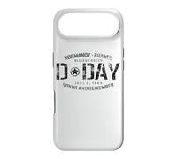 Normandy France D-Day Honor and Remember Black Print Case for iPhone Air