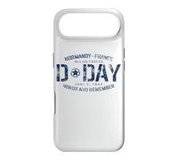 Normandy France D-Day Honor and Remember Dark Blue Print Case for iPhone Air