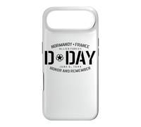 Normandy France D-Day Honor and Remember Solid Black Print Case for iPhone Air