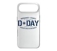 Normandy France D-Day Honor and Remember Solid Navy Print Case for iPhone Air