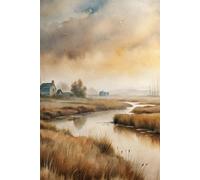 Normandy in Watercolor: Scenic French Countryside & Coast