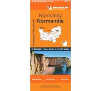 Normandy - Michelin Regional Map 513 (Michelin Regional France, 513)