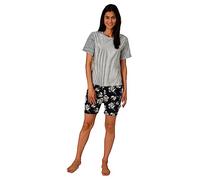 Normann Care Women's Alzheimer's Clothing Dementia Nursing Jumpsuit Pajama with zipper at back and leg, Farbe:navy, Size:M