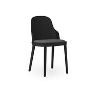 Normann Copenhagen Allez Dining Chair Canvas Upholstered Black