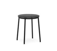Normann Copenhagen Circa Stool Upholstered Black/ MLF16 Black