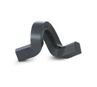 Normann Copenhagen Crooked candle holder 1 Grey