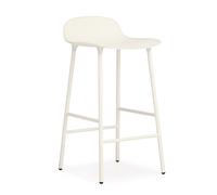Normann Copenhagen Form barstool metal legs White