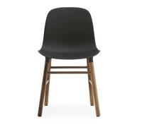 Normann Copenhagen - Form Chair Walnut Frame, Black - Walnut