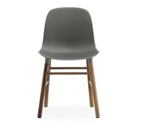 Normann Copenhagen - Form Chair Walnut Frame, Grey - Grey
