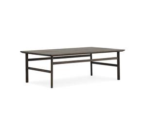 Normann Copenhagen Grow Coffee Table Smoked Oak 70 X 120 cm