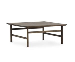 Normann Copenhagen Grow Coffee Table Smoked Oak 80 X 80 cm