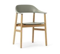 Normann Copenhagen Herit armchair oak Dusty Green