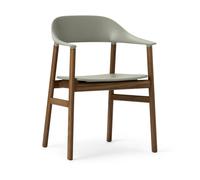 Normann Copenhagen Herit armchair smoked oak Dusty Green