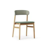 Normann Copenhagen Herit Dining Chair Upholstered Oak/Dusty Green