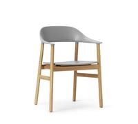 Normann Copenhagen Herit Dining Chair w. Armrest Oak/Gray