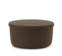 Normann Copenhagen Hide Storage Pouf Large Brown