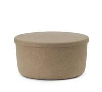 Normann Copenhagen Hide Storage Pouf Large Sand