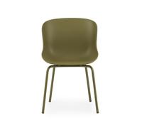 Normann Copenhagen - Hyg Chair Steel, Olive - Olive