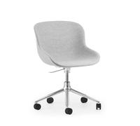 Normann Copenhagen Hyg Office Chair W. Wheels Upholstered Aluminum/ Synergy LDS16