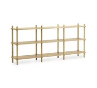 Normann Copenhagen Jam Bookcase 8 Oak/Gray