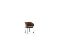 Normann Copenhagen Knit Dining Chair Black/Brandy