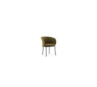 Normann Copenhagen Knit Dining Chair Black/Olive