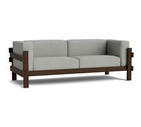 Normann Copenhagen - Kube 3-Seater Sofa, Dark Brown / Remix 133 - Dark Brown